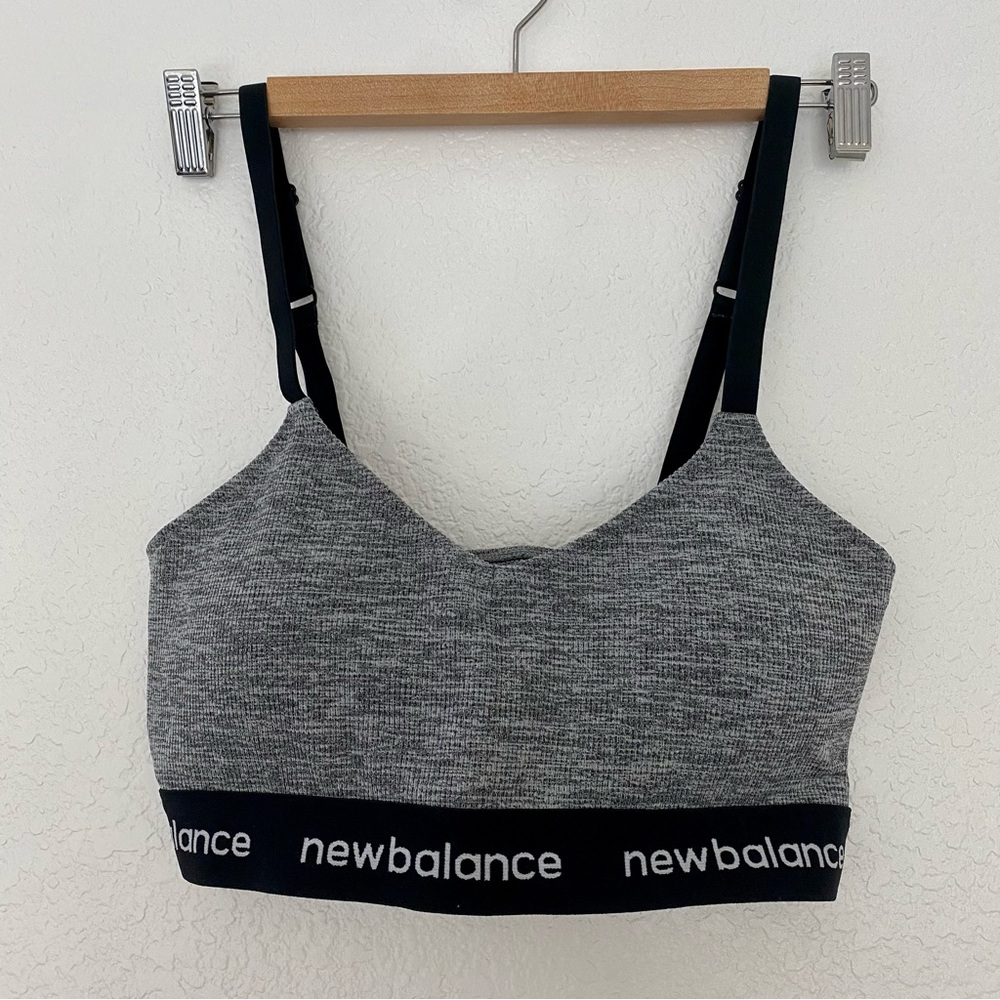 New Balance Ribbed Sports Bra
